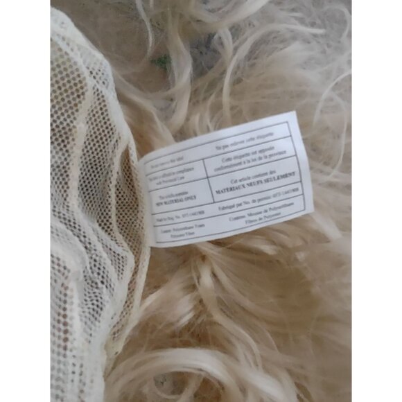 Wig Blonde Mullet Synthetic Hair Halloween costume small medium unisex - Picture 11 of 11